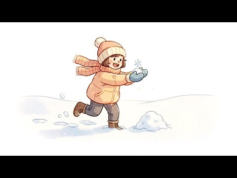 A Cozy Winter Story | Snowy Day with Grandma | Learn English (A1)