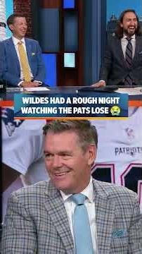 The Wildes household is not doing well 😅 #nfl #football #patriots