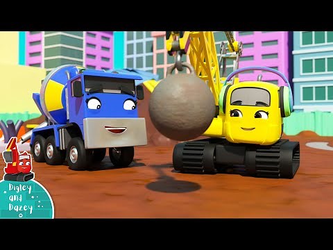 Digley & Dazey If You're Happy and You Know It Song + More Songs For Kids | Little Baby Bum