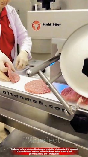 Innovative Burger Patty Forming Machine Technology: Best Precision Meat Shaping System