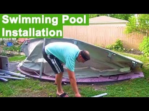 Backyard Paradise: DIY Guide to Installing the Intex Round Metal Ultra Frame Swimming Pool