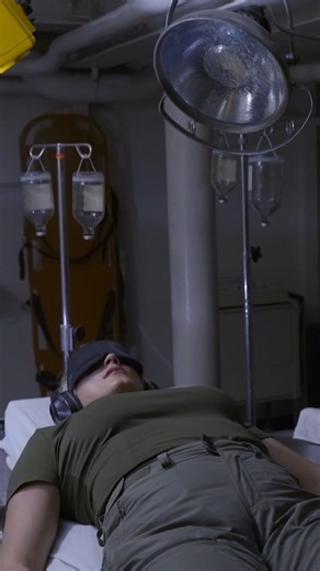 Phil and Heather board the USS Hornet, a haunted WWII aircraft carrier said to be crawling with spirits! 😳 See what they find on #ExpeditionX, tonight at 9P on Discovery. | Expedition Unknown