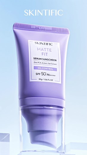 SKINTIFIC NEW Matte Fit Serum Sunscreen SPF 50 PA