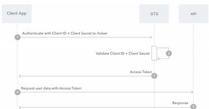 Implement flask server and python client for OAuth 2.0 client credentials flow