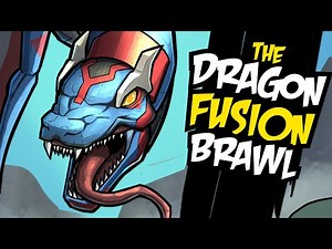 The DRAGON FUSION BRAWL (A PopCross Original Story & Speedpaint)