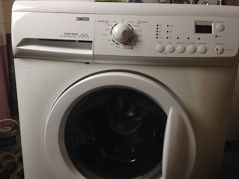 Washing Machine Rusts: How to treat rust? - Zanussi Flexi Dose ZWG 7160 P