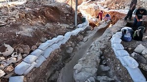 Archeologists uncover part of Roman-era aqueduct in Jerusalem