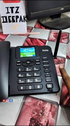 hola telephone | Landline telephone | price | use| connection