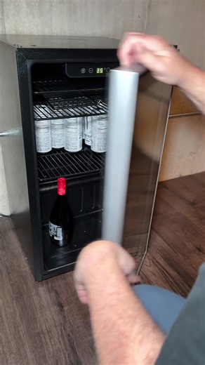 Keep your drinks perfectly chilled 🧊🥤 This sleek glass-door beverage fridge from Antarctic Star features adjustable shelves for all your favorites—perfect for home bars, offices, or game rooms. #AntarcticStar #BeverageFridge #HomeBarSetup #DrinkChiller #ApplianceGoals Antarctic Star fridge, beverage refrigerator, glass door mini fridge, drink cooler, adjustable shelves fridge, home bar fridge, beverage cooler, mini fridge for drinks, office refrigerator, drink storage appliance