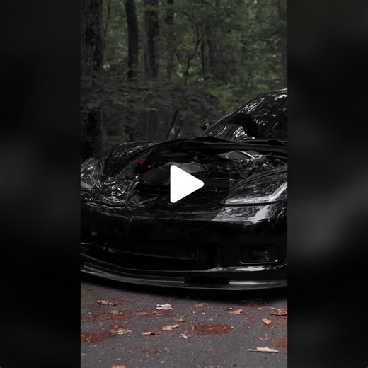 Black C6 Corvette 2-Step and Burnout Compilation