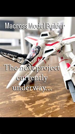 Next Project currently underway…VF-1A Valkyrie Prometheus Carrier launch 1/48 scale diorama!
