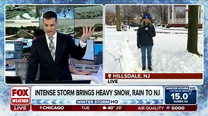 4.1K views · 55 reactions | "Almost like a scene from a Hallmark movie." The sun is starting to come out after heavy snow blanketed parts of New Jersey, but more powder might be on the way later this week. FOX Weather meteorologist Haley Meier is in Hillsdale with the latest. | FOX Weather | Facebook