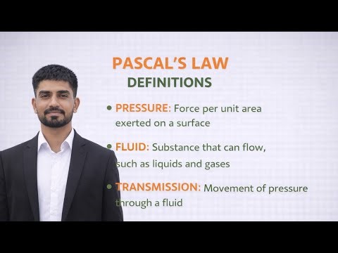 Pascal’s Law Definition Explained in Telugu | Pressure in Fluids | Easy Physics Concepts