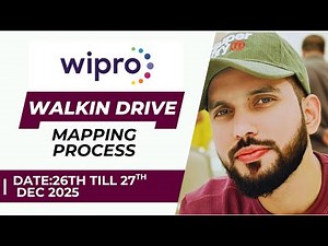 Wipro Mapping Process Job
