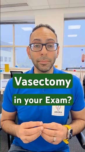 ✂️ Vasectomy in in your exam?… key things to know… #plab #mrcgp #vasectomy