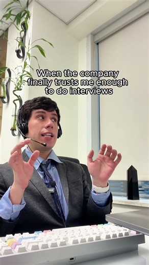 When they finally let me do interviews