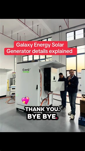 Galaxy energy DC lithium battery cube 241KWH Deye 80KW Solis 125KW hybrid solar inverter to make an outdoor use solar generator!!! How do you like it ? Galaxy solar power people for better life and make solar business easy!!!!#galaxysolar #galaxyenergy #solargenerator #solarenergy #solarpower