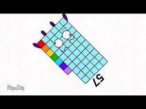 Numberblocks band 51 to 60