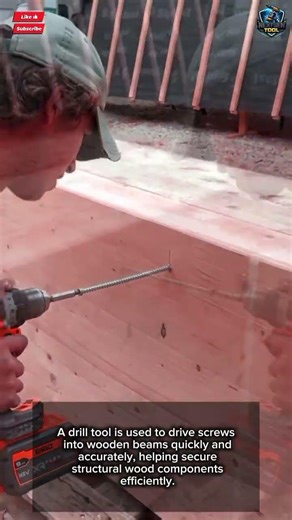Carpenter Drill Tool Installing Strong Wood Screws#tool