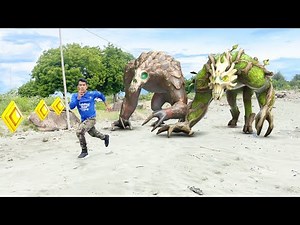 Temple Run Blazing Sands and lost junggle in real life - duo TEMPLE RUN #4