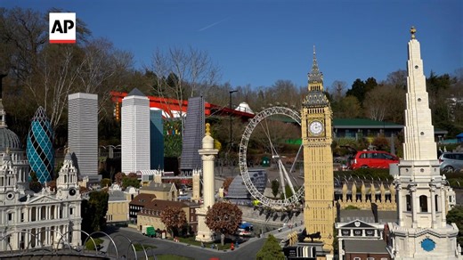 London landmarks brought to life with over 50 million Lego bricks