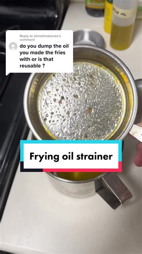 Save Your Frying Oil with a Reusable Oil Strainer