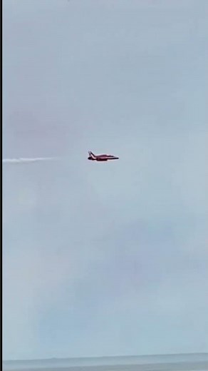 Red Arrows Bird Strike at Rhyl Airshow 2022