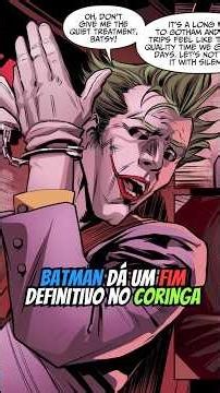 BATMAN dá um FIM definitivo no CORINGA 👊🦇 #batman #coringa #dc #quadrinhos #injustice #shorts