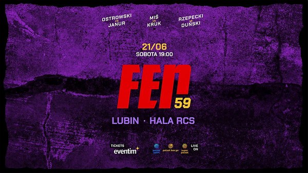 FEN 59 w Lubinie. Gdzie oglądać? Transmisja TV i stream online