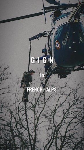 GIGN - FRENCH ALPS 🇫🇷 • crédits 📸 : picktureprod_ops_contents / IG #gign #gendarmerie #frenchalps #militaire
