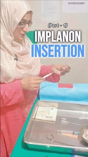 Implanon Insertion (Part 1)