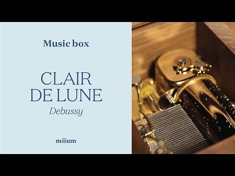Clair De Lune - Debussy | 30 Notes Wind-Up Music Box