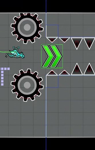 Day 1 of making an Insane Demon Layout using KOCMOC UNLEASHED’s song