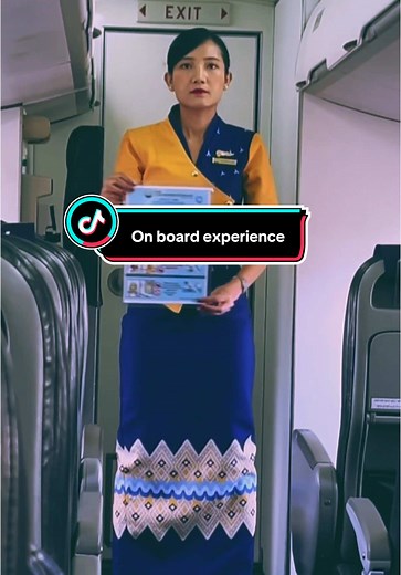 Have you ever watched the safety demonstration on the plane carefully when you travel? #safetydemonstrationannouncement #safetydemonstration #airplane #airlines #travel #traveltiktok #TravelMyanmar #sky #FlyHigh #mannyadanarponairlines #enjoyroyalservice #domesticairlines #myanmartiktok #myanmarairline #fyp #foryou #cabincrew #flightattendant #cabincrewlife #airhostess