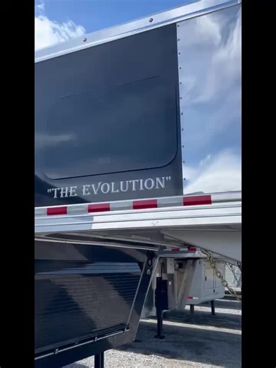 You are going to 💛💙 the TWO new Bloomer Trailers / Trail Boss Conversions we just got in at @Leonard Truck & Trailer call or text me for more info! 3304426798 #bloomer #horsetrailer #horse