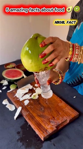 top 5 amazing facts about food 🥑🥝#food #explorepage #digitalcreator #facts #trendingshorts