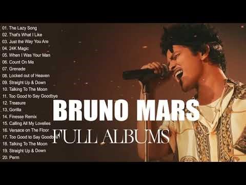 Bruno Mars Playlist 2025 - Bruno Mars Greatest Hits - Best Songs Collection Full Album