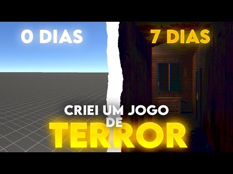 COMO EU FIZ UM JOGO DE TERROR DO ZERO SEM SABER PROGRAMAR!!