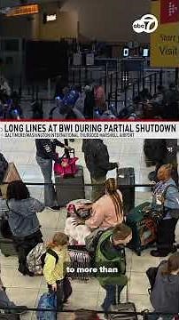 Travelers face hours-long waits at BWI amid TSA callouts