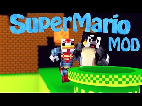 Mario Mod: Minecraft Super Mario Mod Showcase!