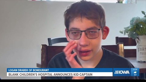 Blank Children's Hospital announces Iowa State football kid captain