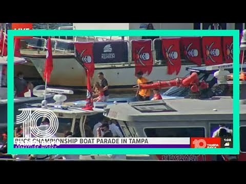 Tampa Bay Buccaneers' Super Bowl LV Champion Boat Parade