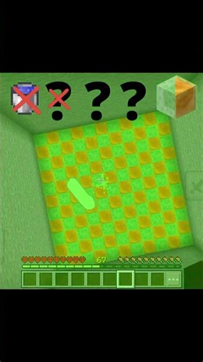 testing Minecraft blocks VS Fall damage #minecraft #shorts