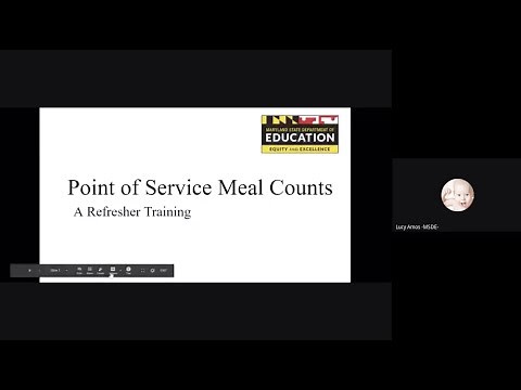 CACFP Refresher: Point of Service