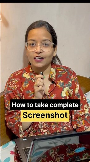 How to take complete screenshot on desktop ? #shortvideo #screenshot