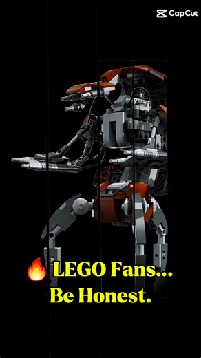 Hot take: the LEGO Droideka is going to SKYROCKET after retirement.Agree or disagree? 👀🔥