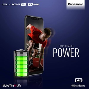 40K views · 8 comments | Find your source of infinite power with the 4000mAh big battery of the AI Powered Panasonic Eluga Z1 & Z1 Pro. #LiveTheAILife Know more: https://mobile.panasonic.com/in/smartphones/eluga-z1-pro | Panasonic Smart Phones | Facebook