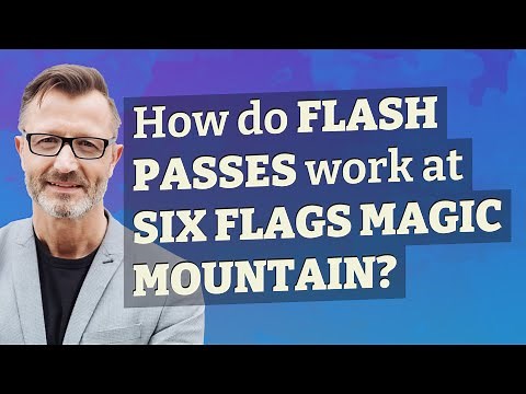 How do Flash Passes work at Six Flags Magic Mountain?