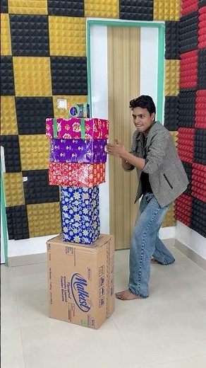 Shift The Chocolate To The Bottom Box Challenge😎 #shorts