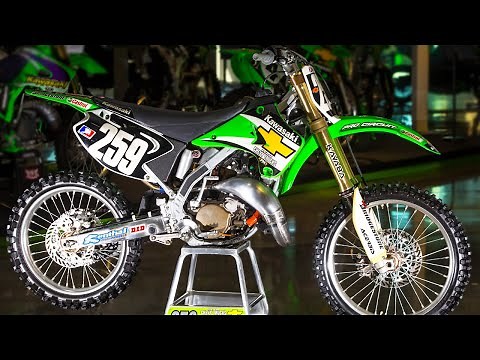 James Stewart's Championship Kawasaki KX125 Two Stroke - Motocross Action Magazine